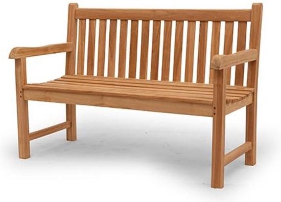 Windsor 2-zits tuinbank Teak 120 cm Buitengewoon de Boet