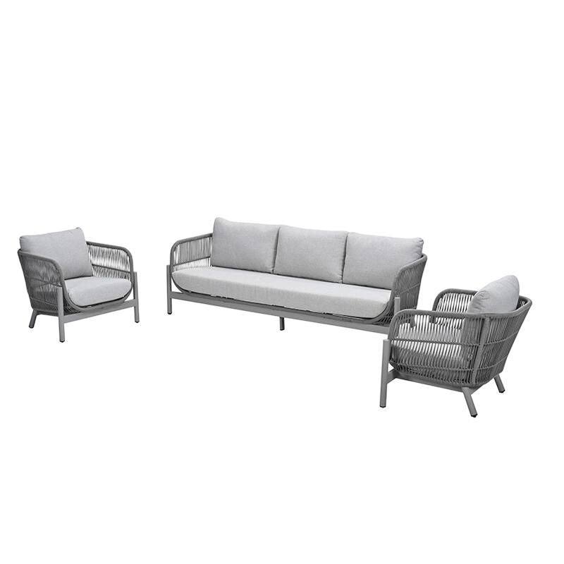 Catanzaro Loungeset Taupe/Valley Sand Garden Impressions
