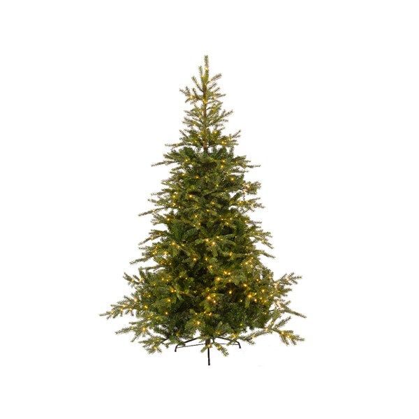 Grandis Fir kunstkerstboom groen Micro LED H180 cm D132 cm 400 lampjes Everlands