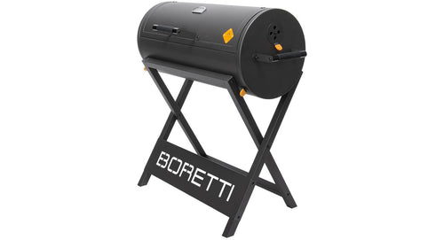 Boretti Barilo 2.0 houtskoolbarbecue – gesloten zijaanzicht